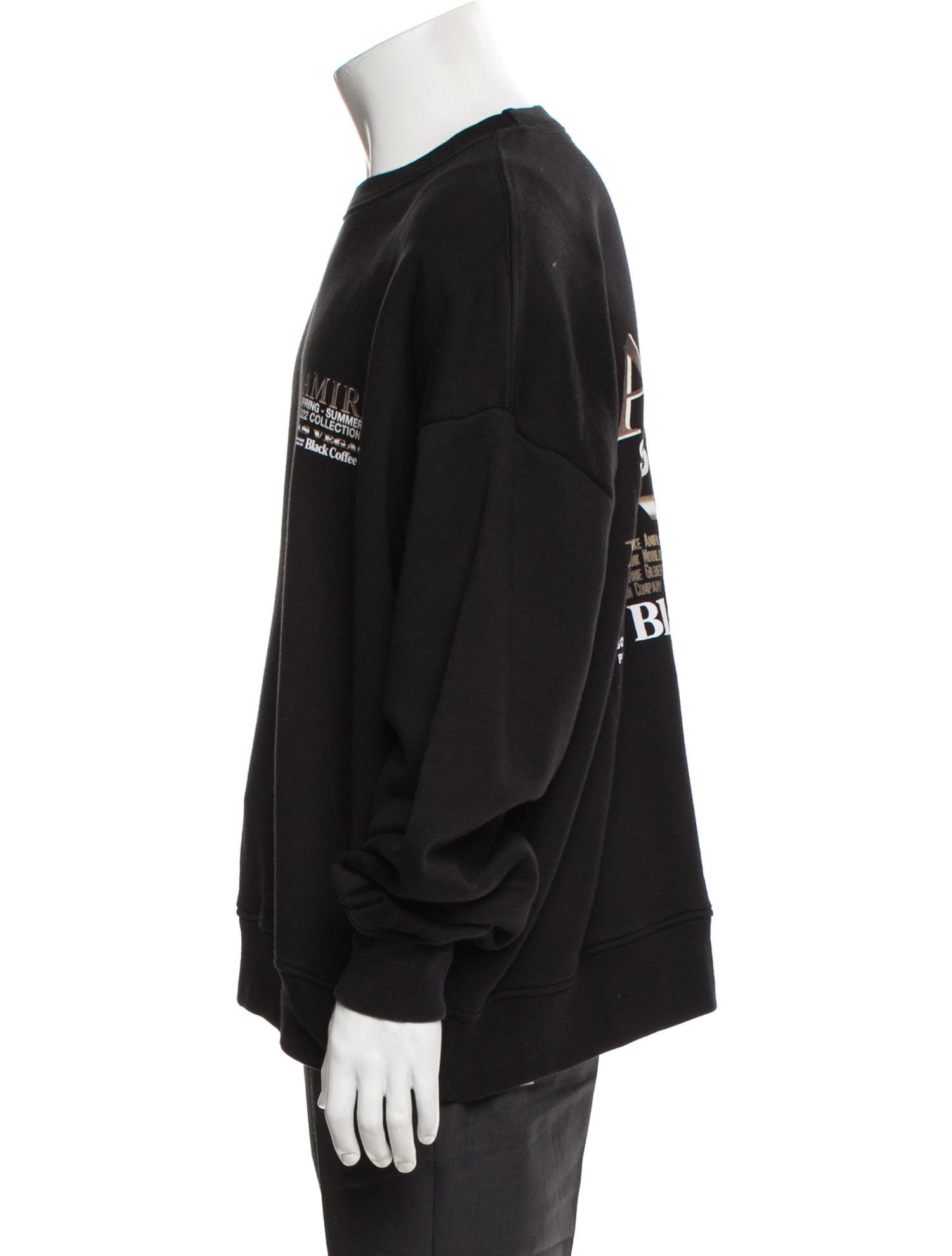 Amiri Graphic Print Crew Neck Sweatshirt