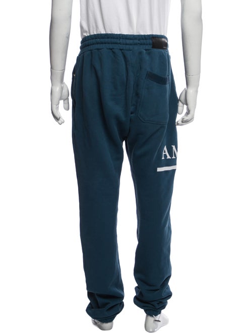 Amiri Graphic Print Embroidered Accent Lounge Bottoms