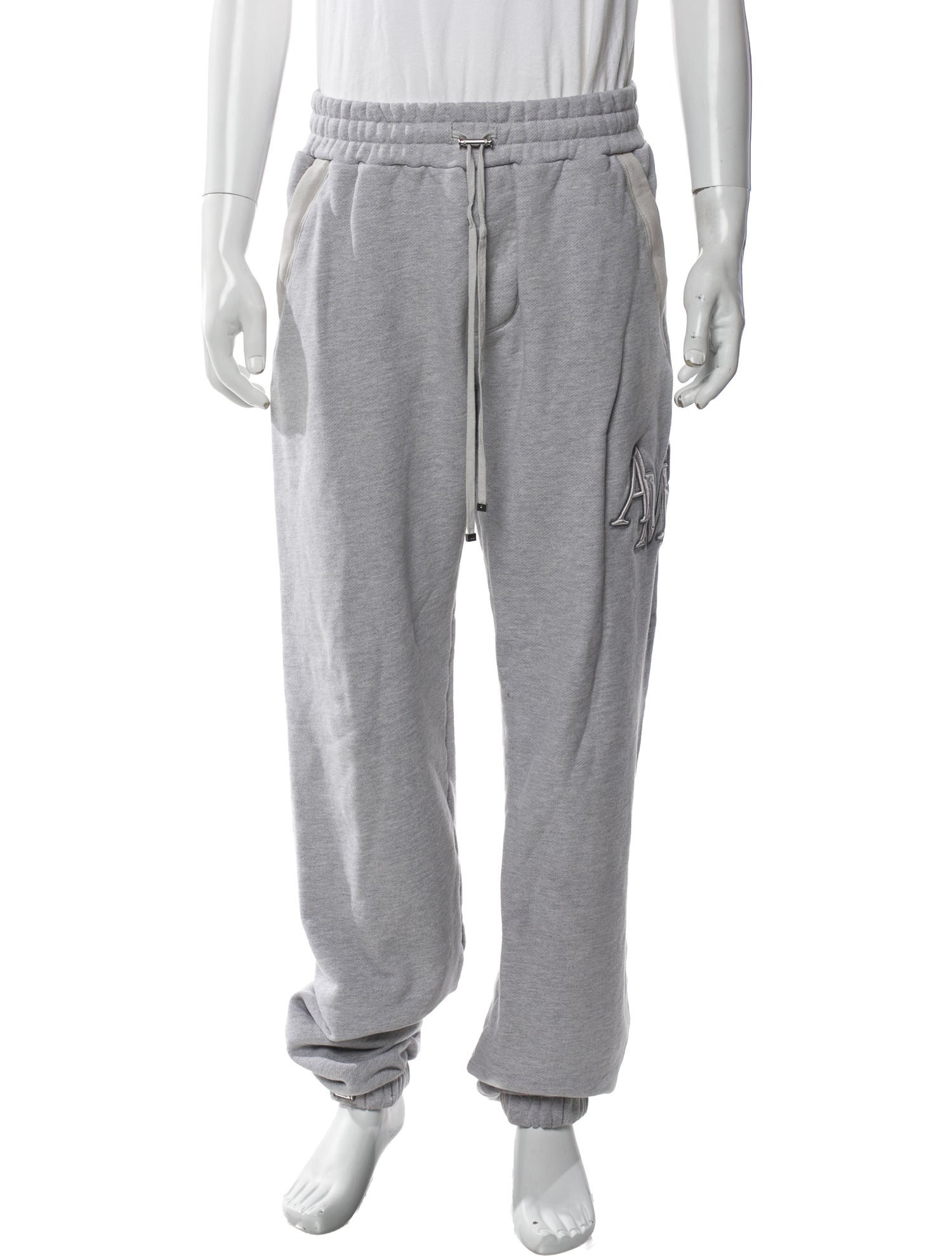 Amiri Embroidered Accent Lounge Bottoms