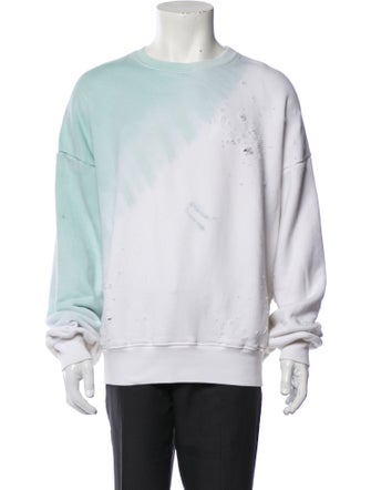 Amiri Printed Crew Neck Sweatshirt
