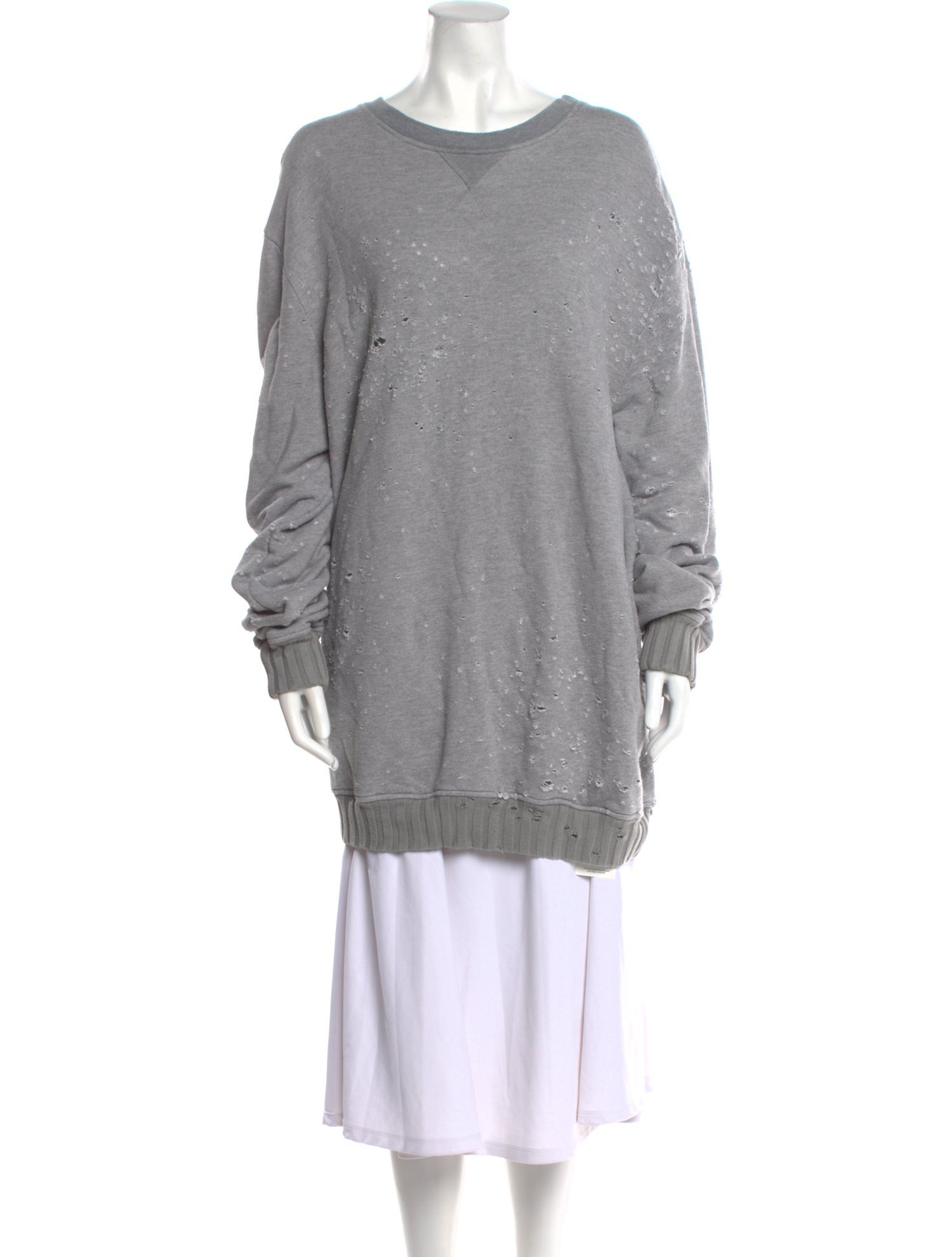 Amiri Scoop Neck Sweater