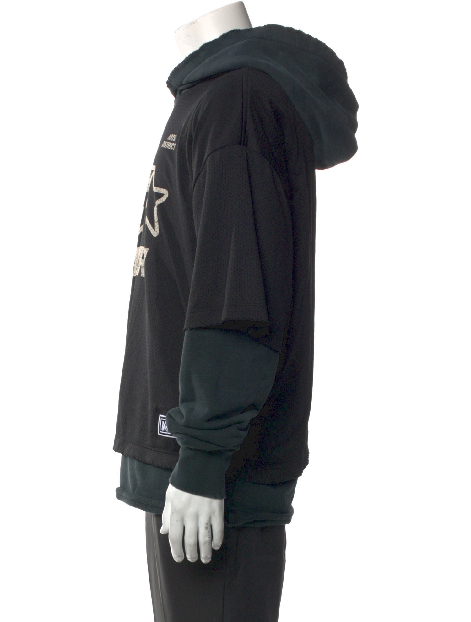 Amiri Graphic Print Crew Neck Hoodie