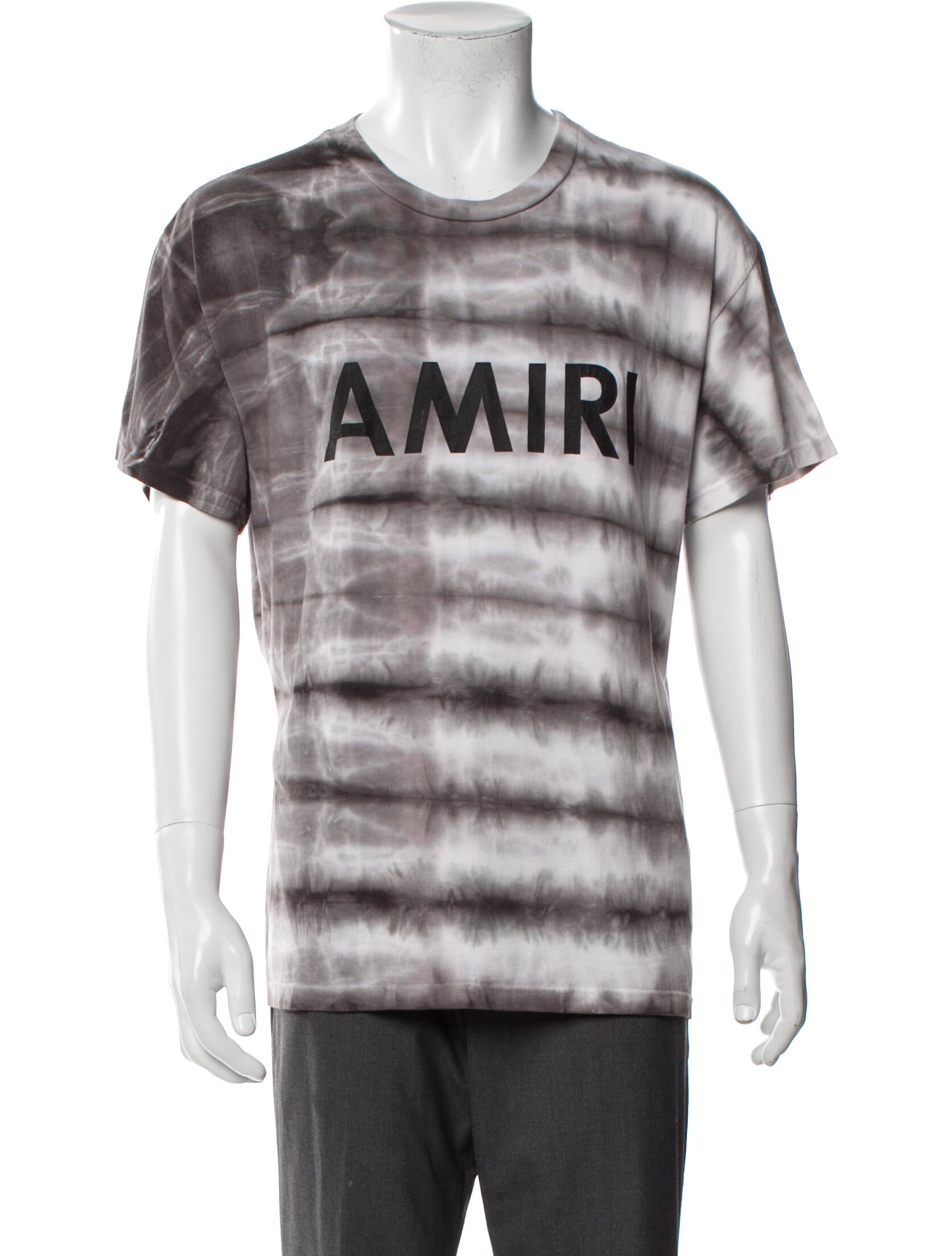 Amiri Tie-Dye Print Crew Neck T-Shirt