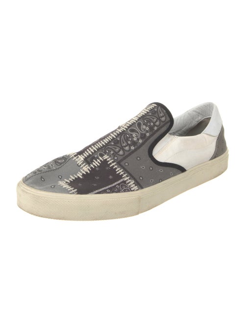 Amiri Canvas Printed Loafers