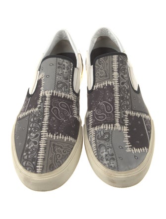 Amiri Canvas Printed Loafers