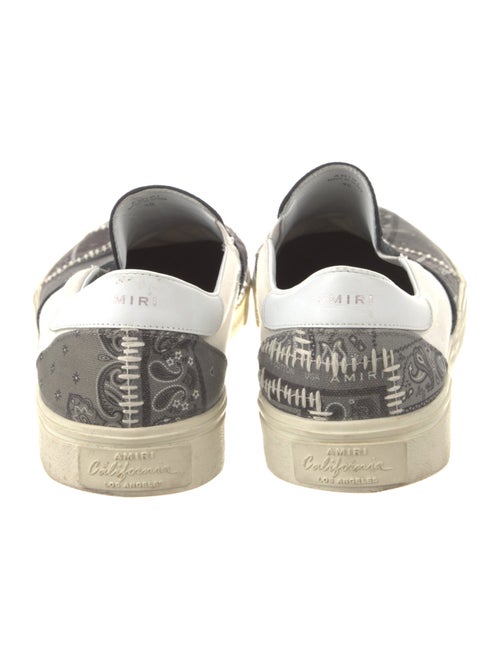 Amiri Canvas Printed Loafers