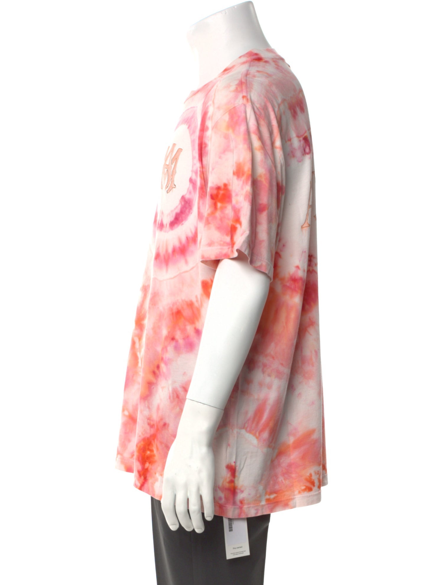 Amiri Tie-Dye Print Crew Neck T-Shirt