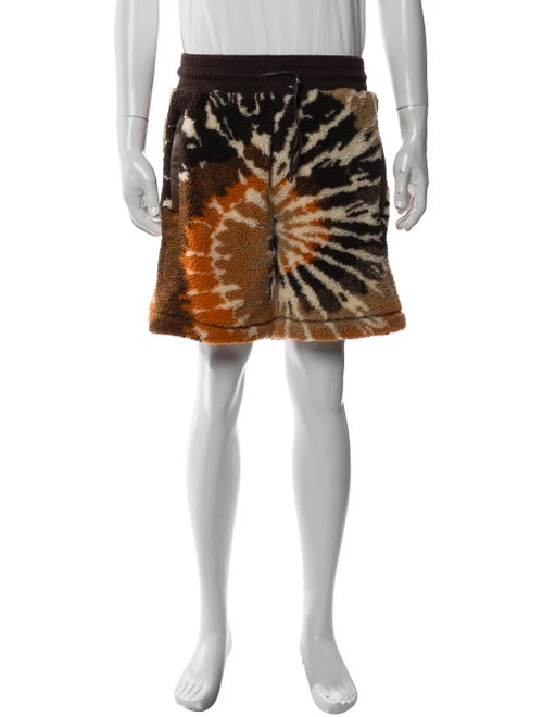 Amiri Tie-Dye Print Jogger Shorts