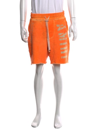 Amiri Graphic Print Jogger Shorts