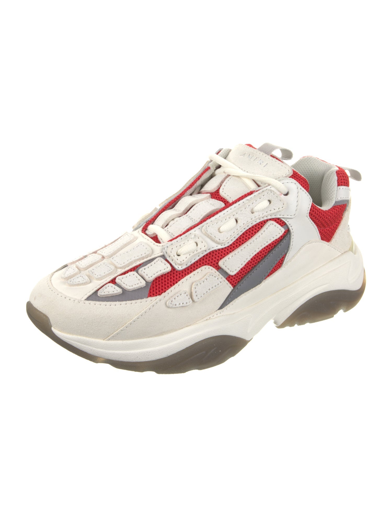 Amiri Suede Printed Sneakers