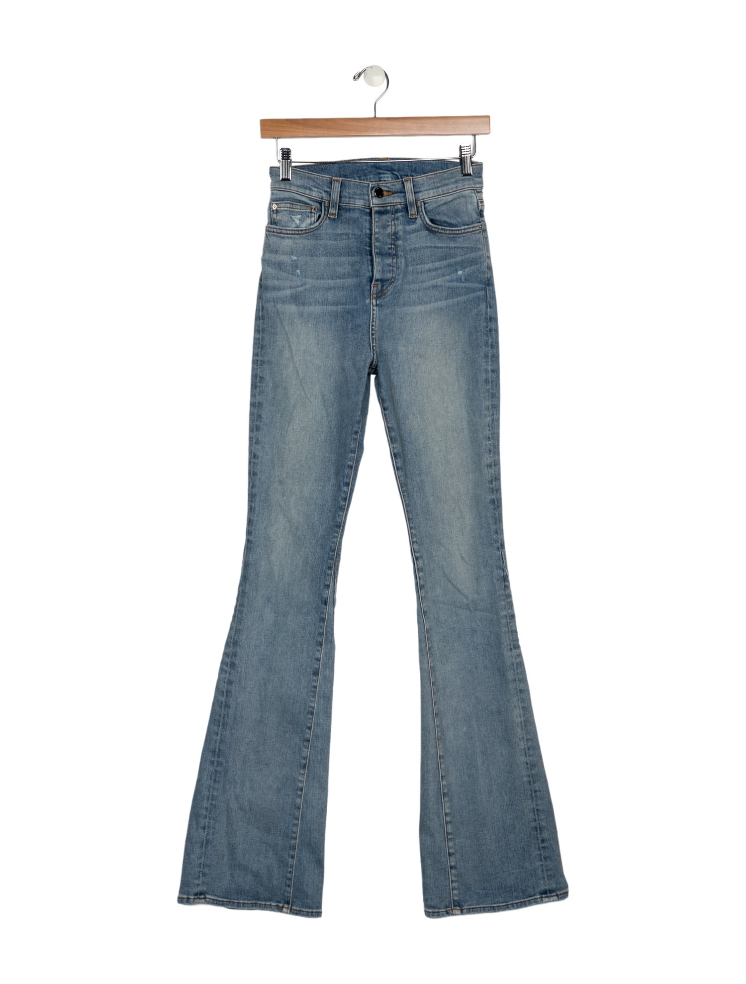 Amiri High-Rise Wide Leg Jeans