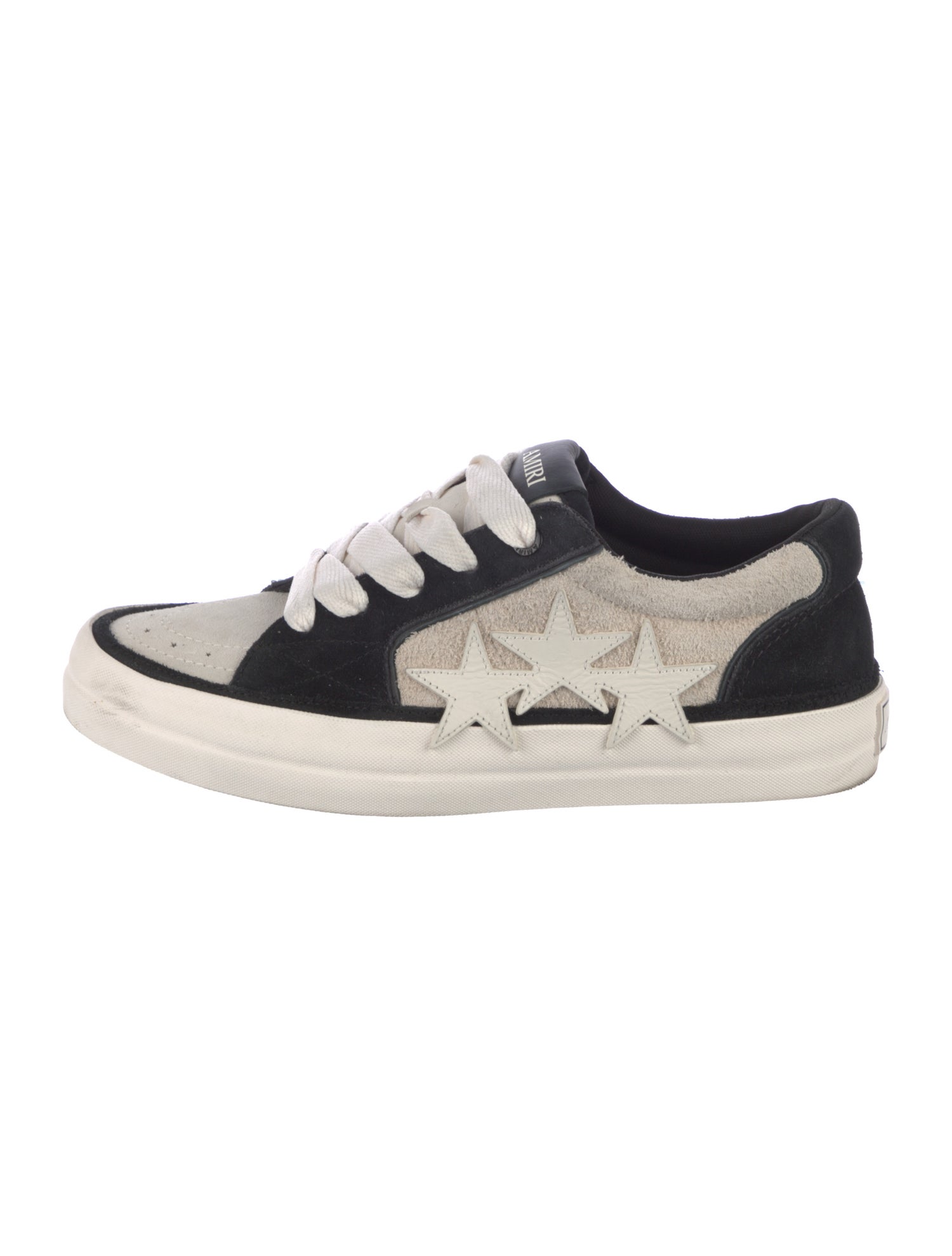 Amiri Suede Printed Sneakers