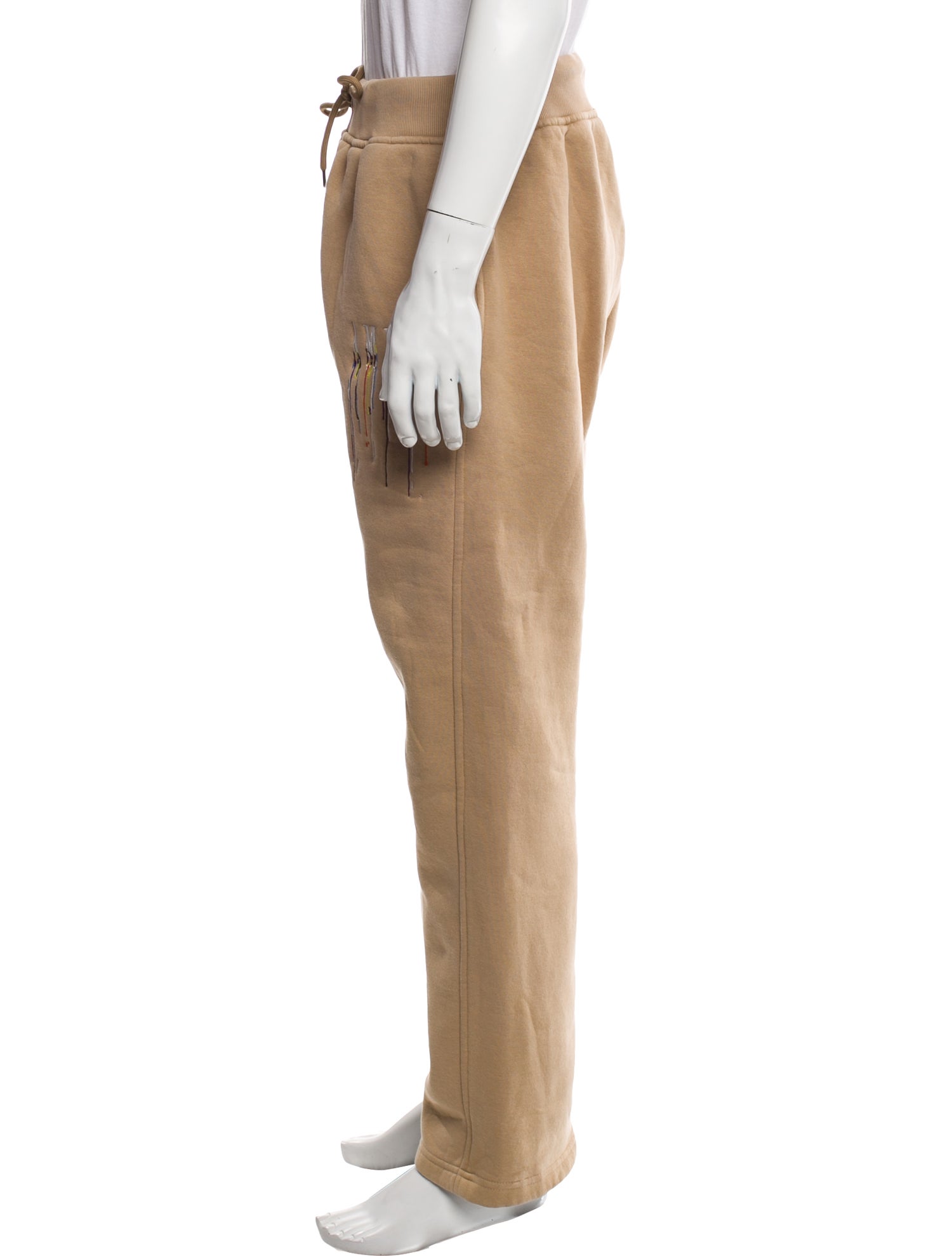 Amiri Embroidered Accent Lounge Bottoms