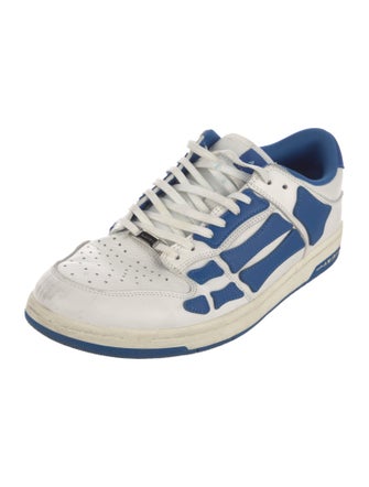 Amiri Leather Printed Sneakers