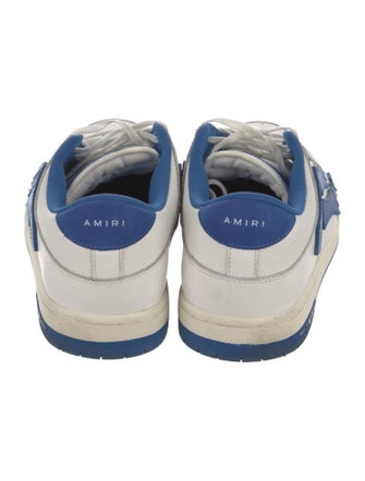 Amiri Leather Printed Sneakers