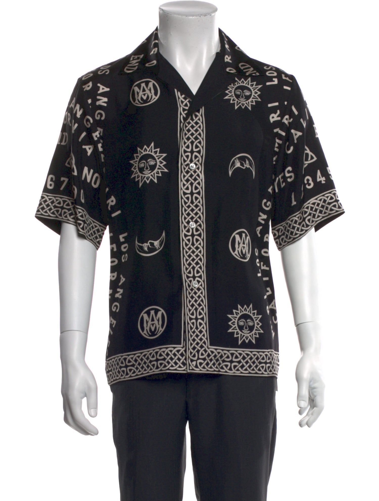 Amiri Silk Printed Shirt