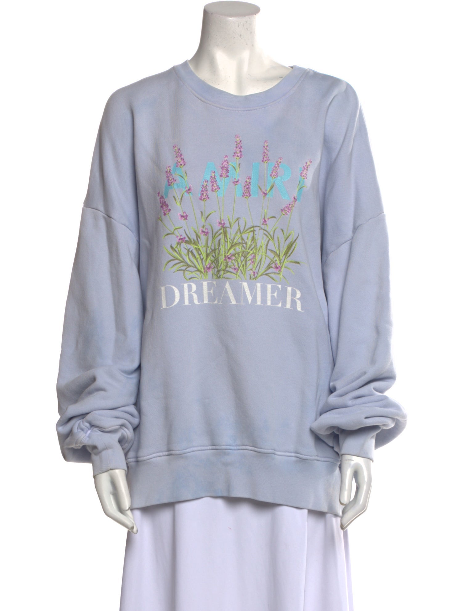 Amiri Graphic Print Crew Neck Sweatshirt