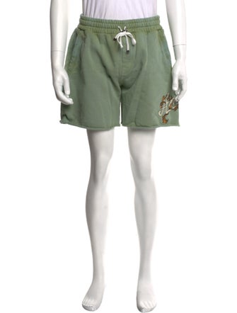 Amiri Graphic Print Jogger Shorts