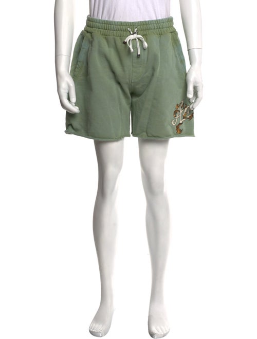 Amiri Graphic Print Jogger Shorts