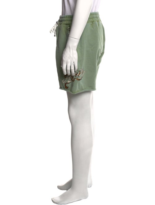 Amiri Graphic Print Jogger Shorts