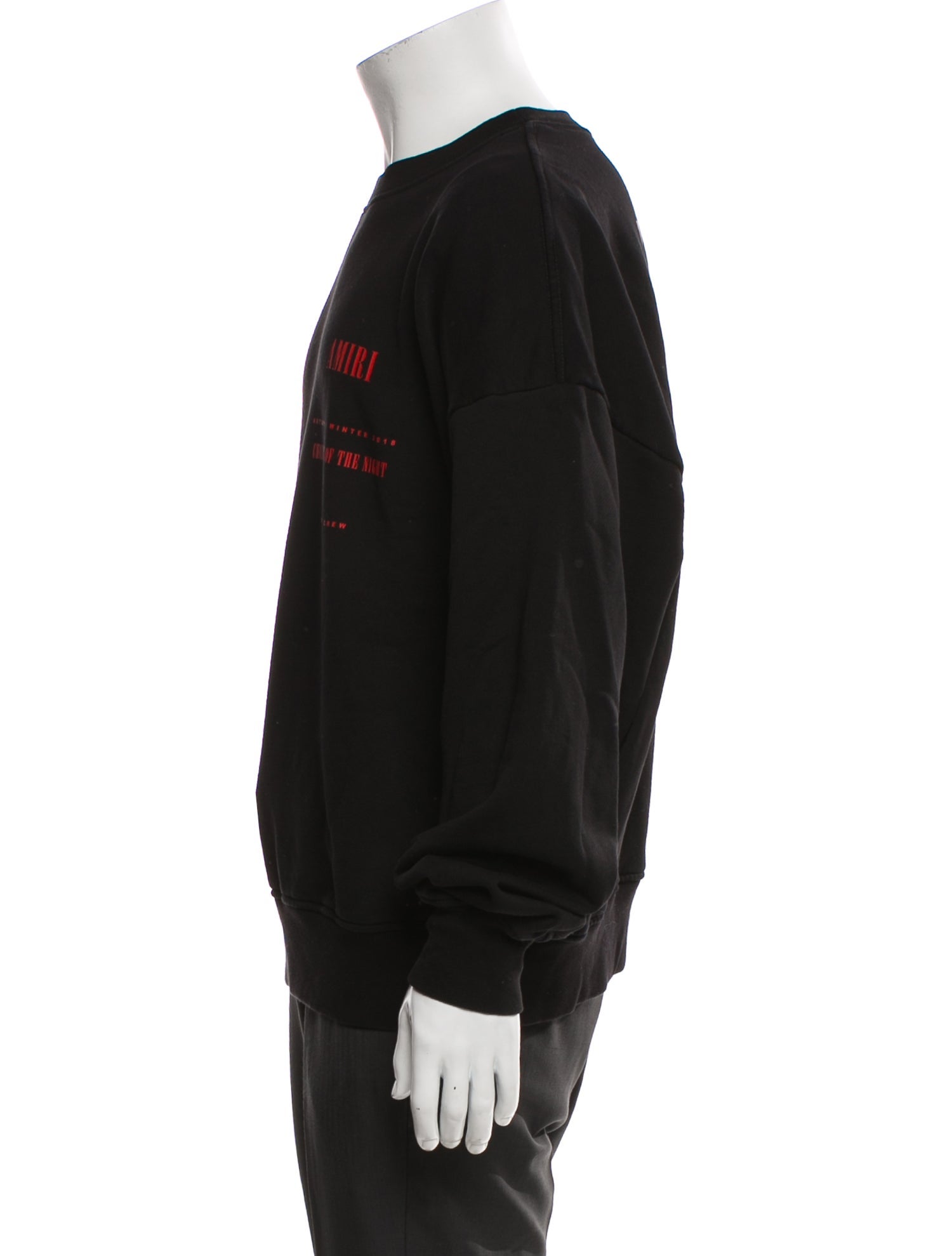 Amiri Graphic Print Crew Neck Sweatshirt