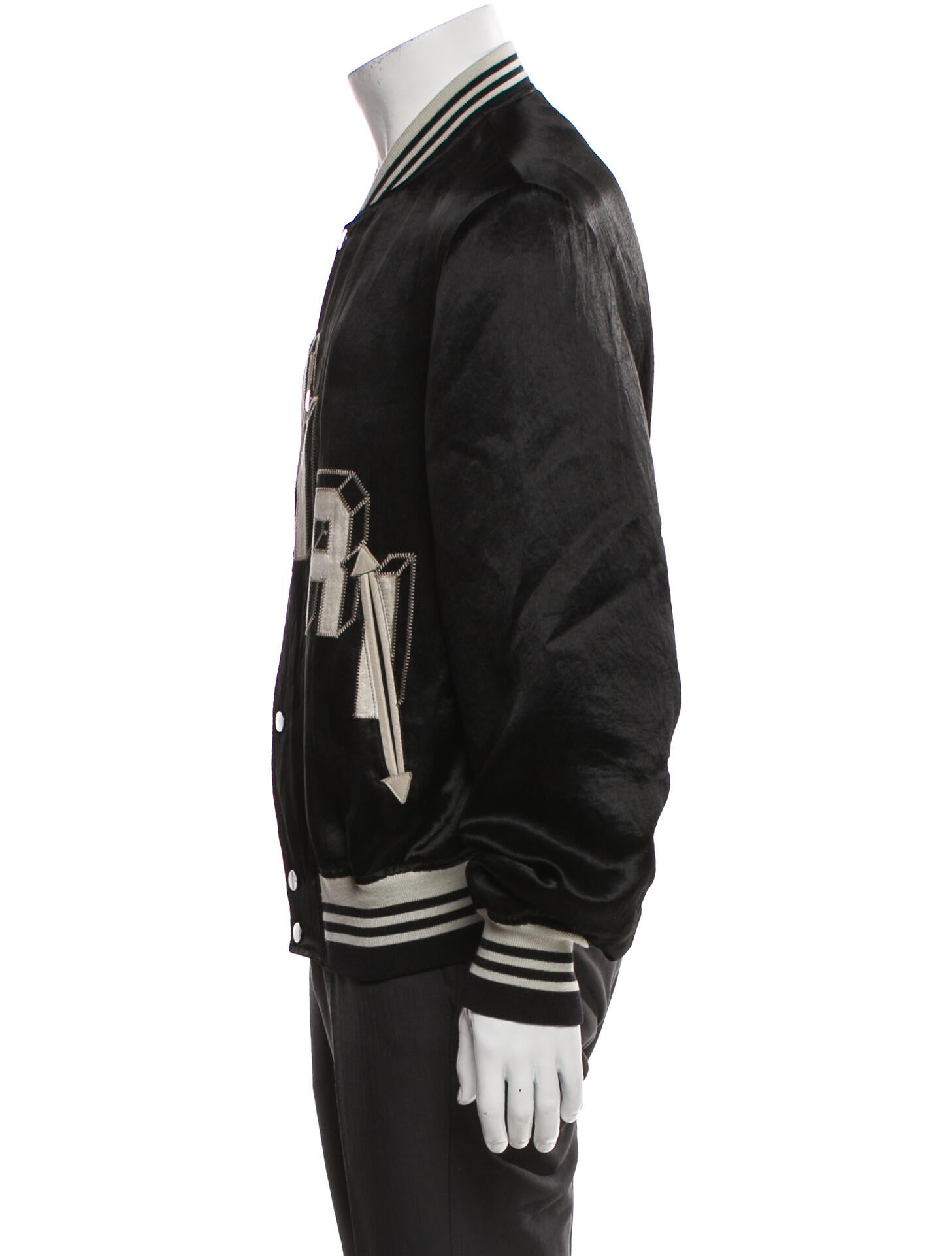 Amiri Graphic Print Varsity Jacket