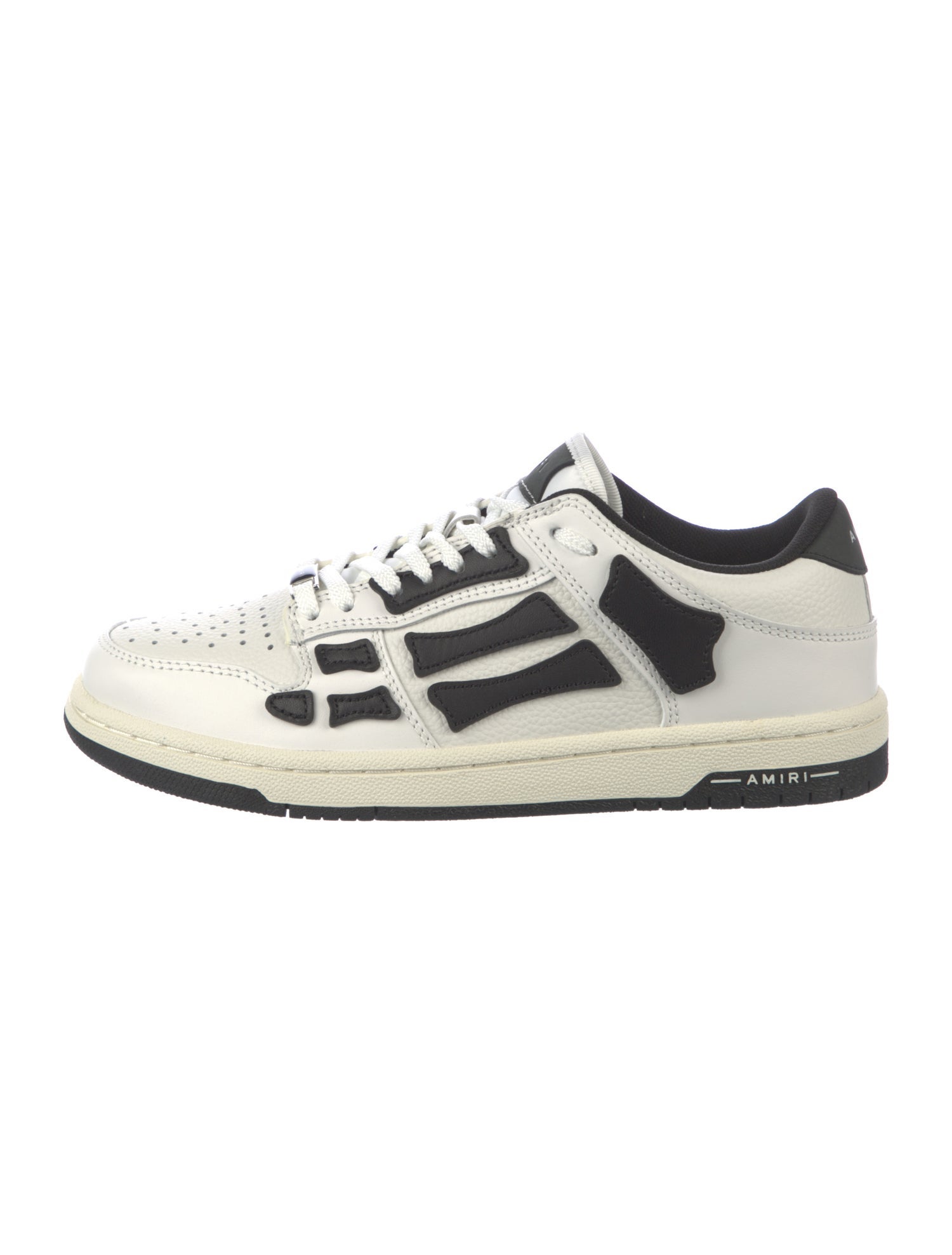 Amiri Leather Printed Sneakers