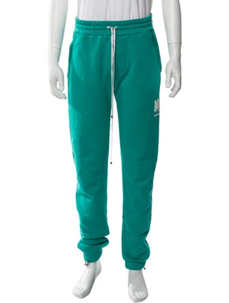 Amiri Graphic Print Grosgrain Trim Lounge Bottoms