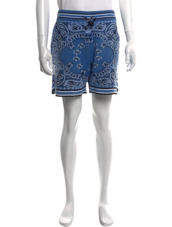 Amiri Printed Jogger Shorts