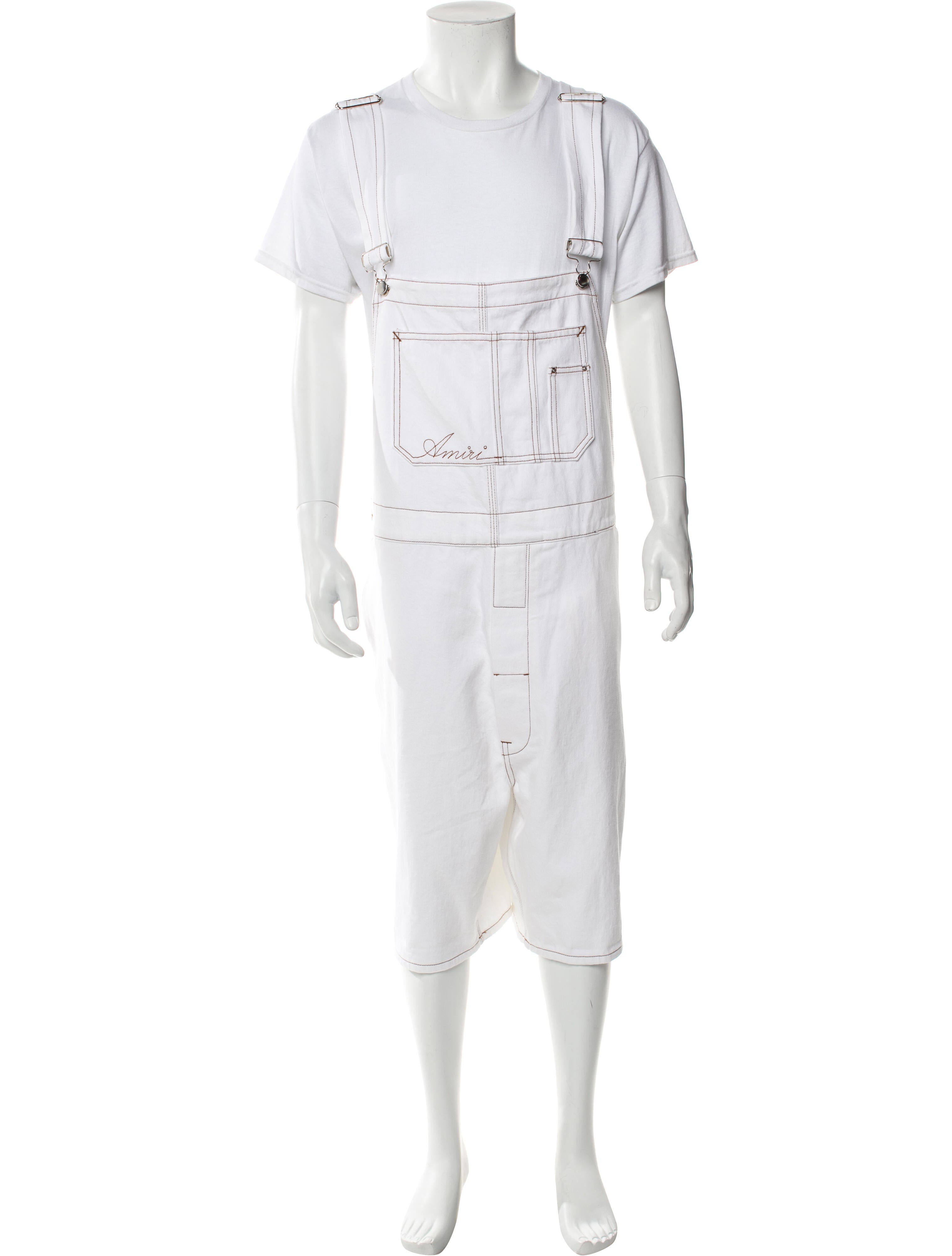 Amiri Plaid Print Flat Front Shorts