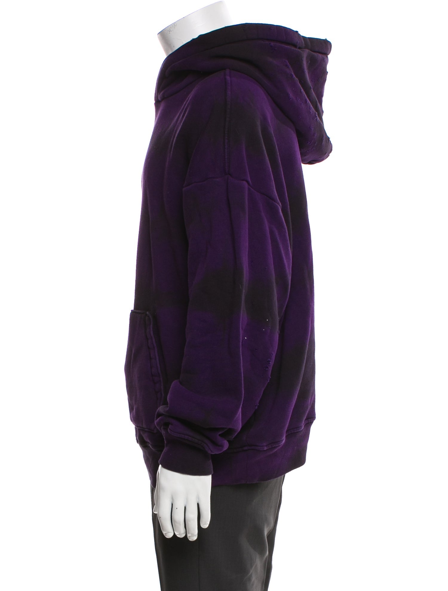 Amiri Tie-Dye Print Crew Neck Hoodie