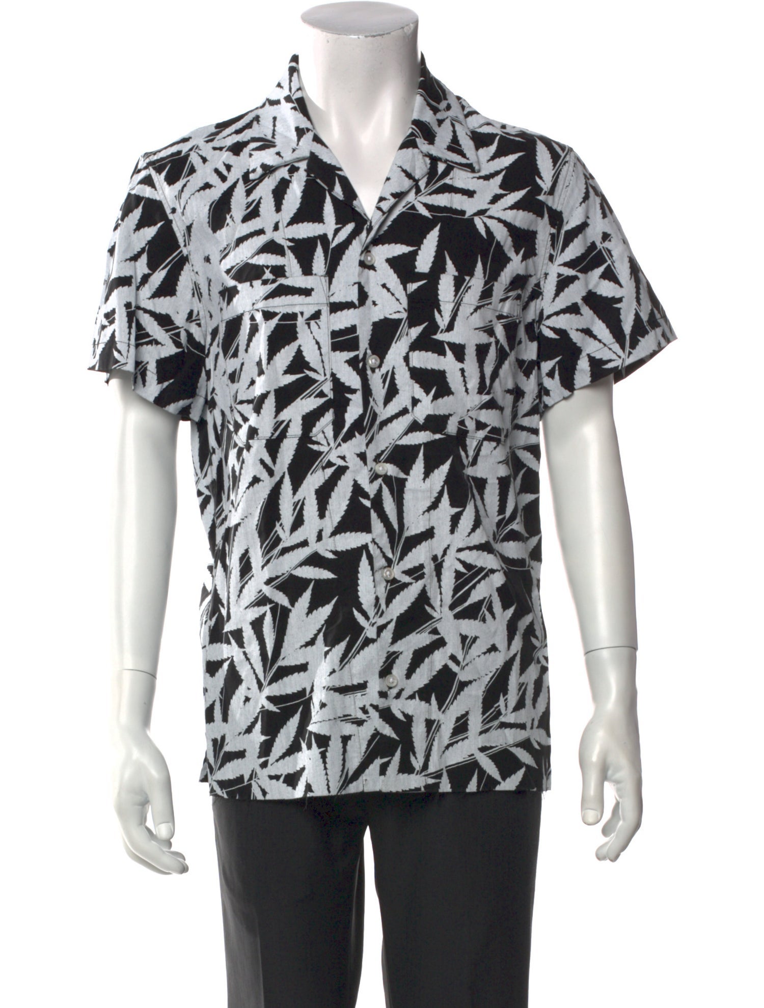 Amiri Printed Short Sleeve Shirt