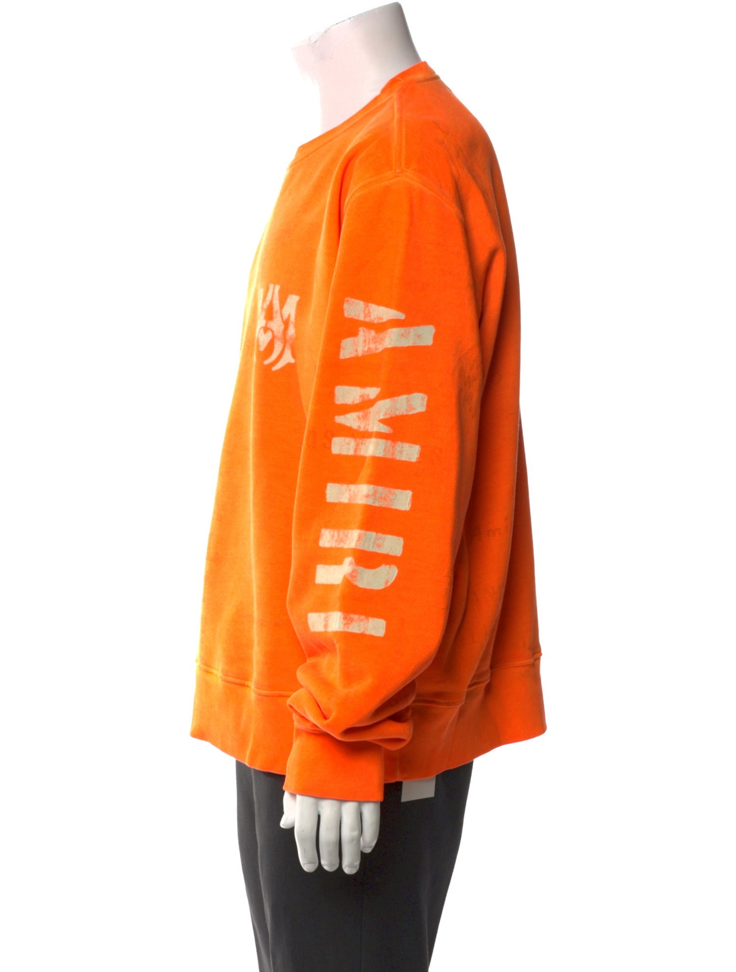 Amiri Graphic Print Crew Neck Sweatshirt