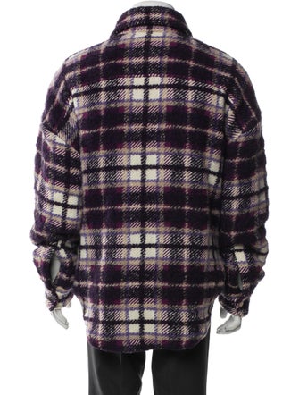 Amiri Plaid Print Jacket