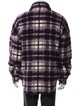 Amiri Plaid Print Jacket