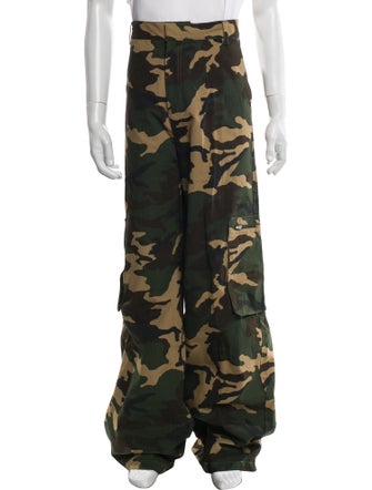 Amiri Camouflage Print Cargo Pants