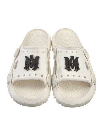 Amiri Rubber Graphic Print Sandals