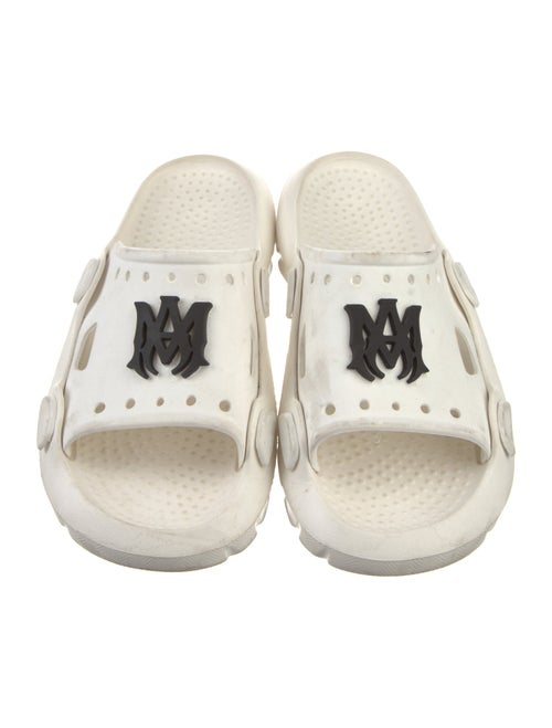 Amiri Rubber Graphic Print Sandals