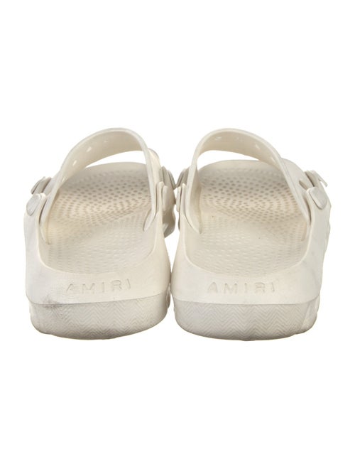 Amiri Rubber Graphic Print Sandals