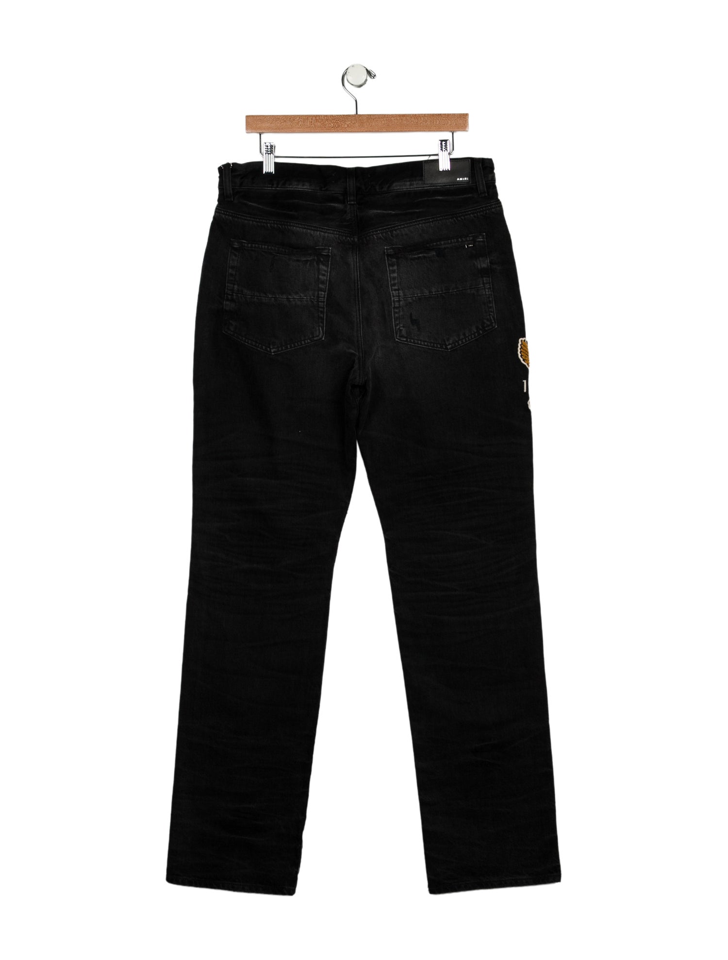 Amiri High-Rise Straight Leg Jeans w/ Tags