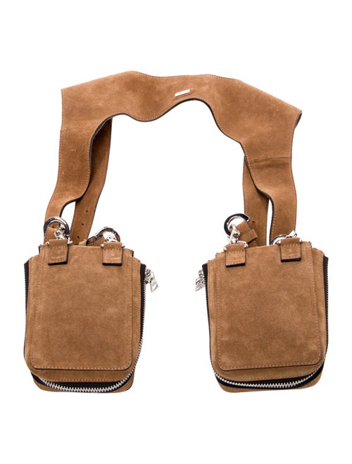 Amiri Suede Pouch Harness