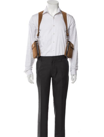 Amiri Suede Pouch Harness