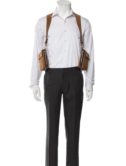 Amiri Suede Pouch Harness
