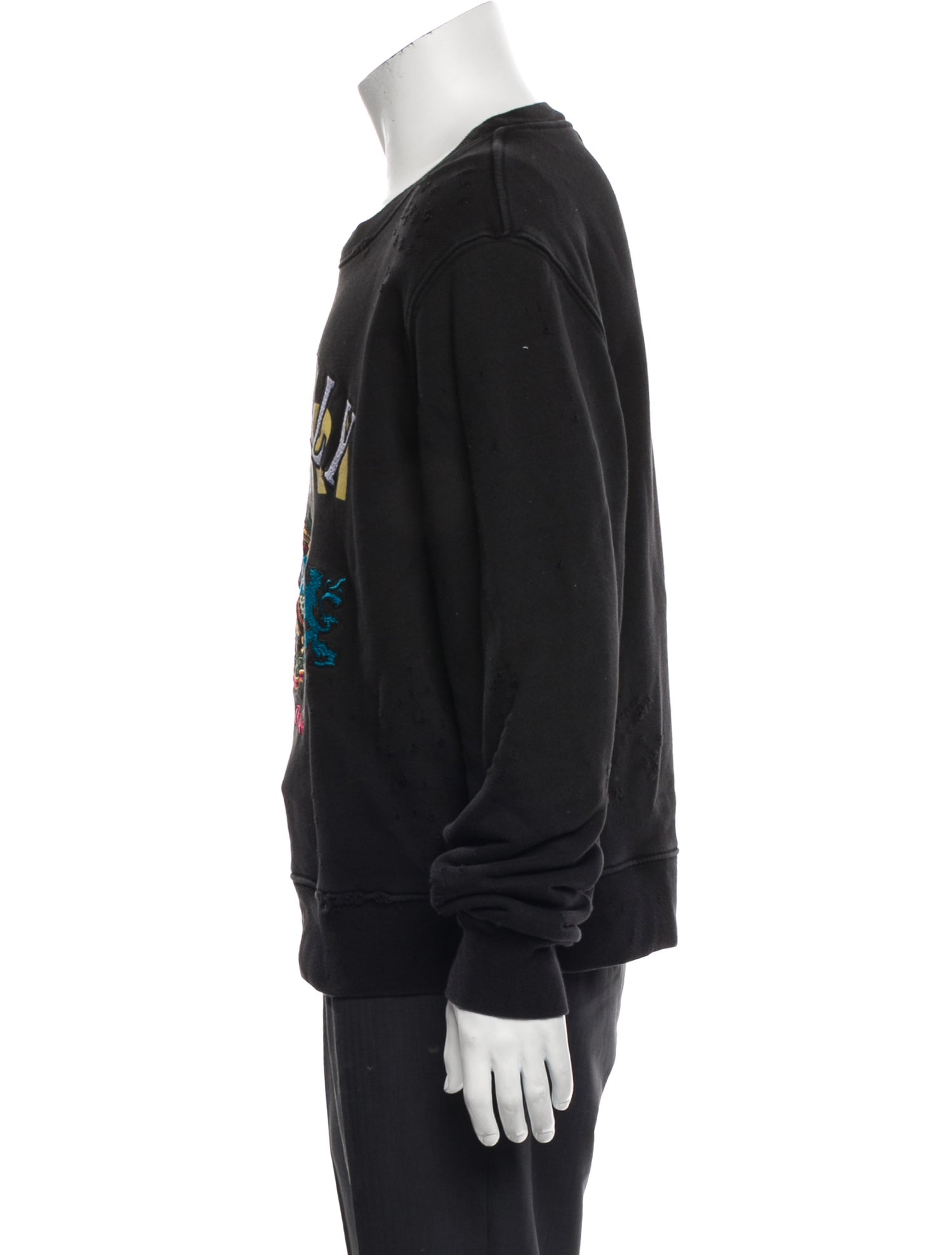 Amiri Graphic Print Crew Neck Sweatshirt