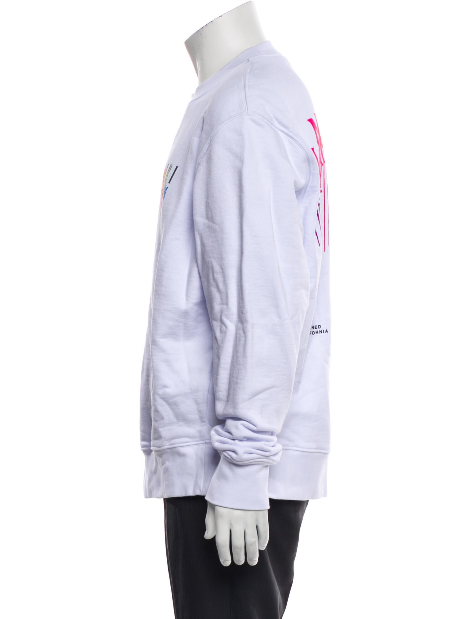 Amiri Graphic Print Crew Neck Sweatshirt