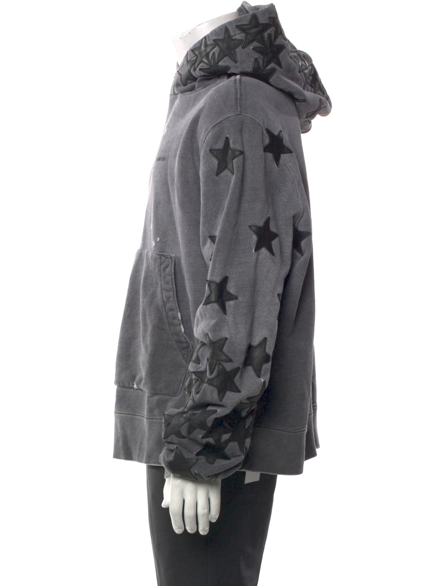 Amiri Printed Crew Neck Hoodie