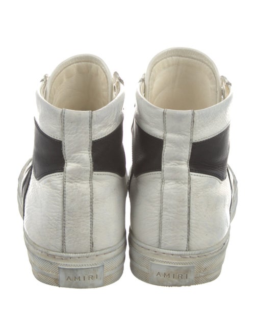 Amiri Leather Printed Sneakers