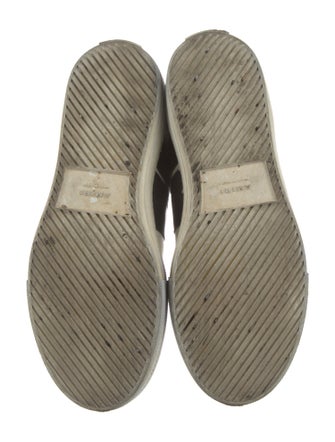 Amiri Leather Printed Sneakers