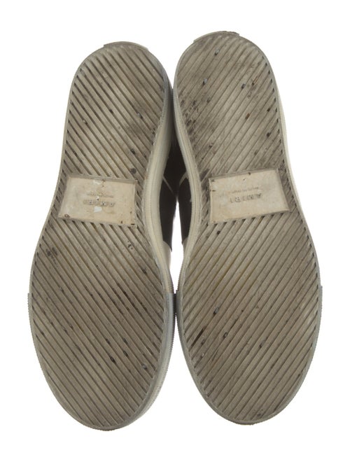 Amiri Leather Printed Sneakers