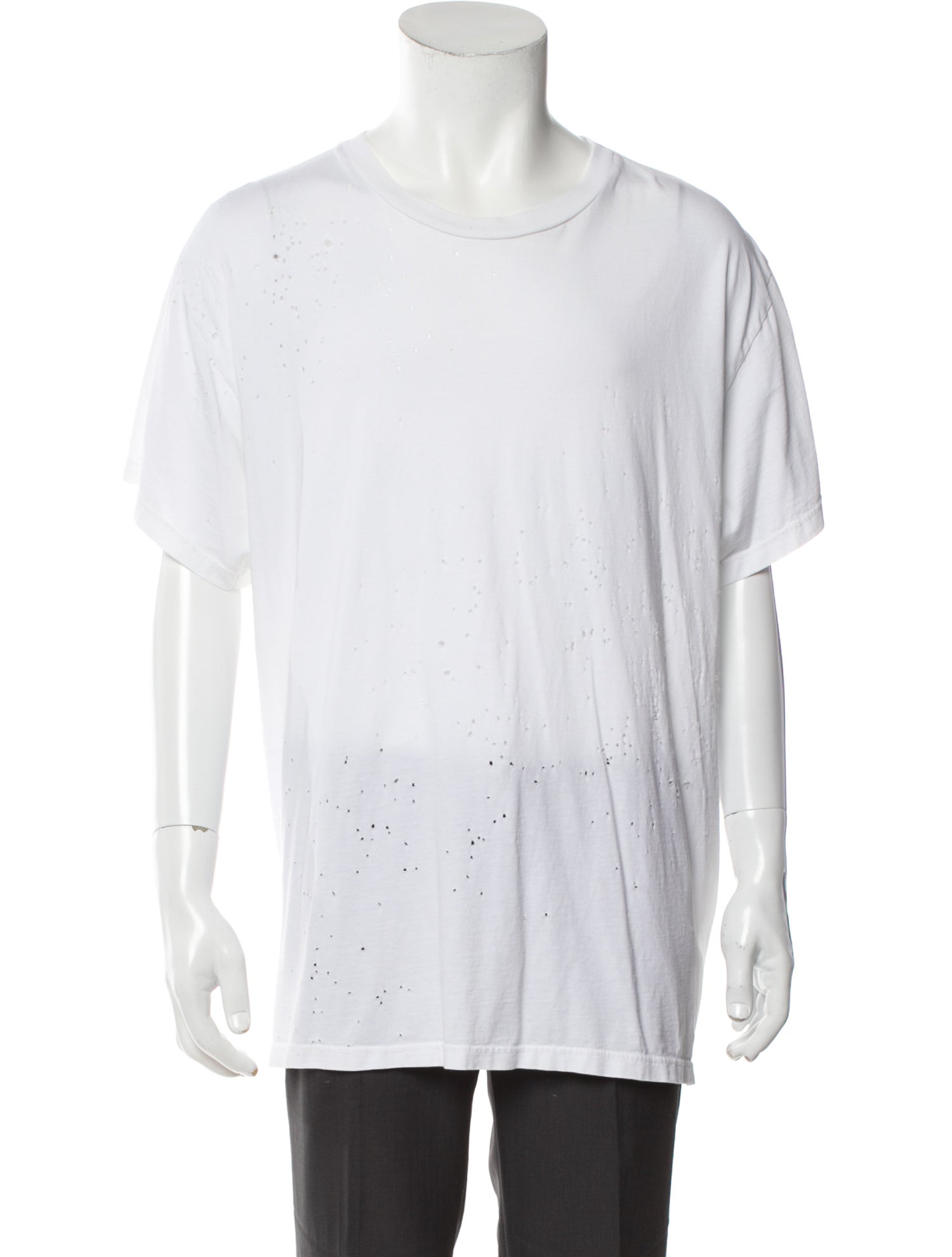 Amiri Scoop Neck Short Sleeve T-Shirt
